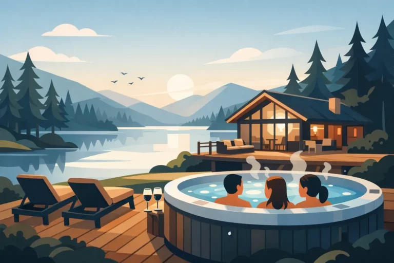 Domek z jacuzzi dla grupy - jak wybrać dobrze