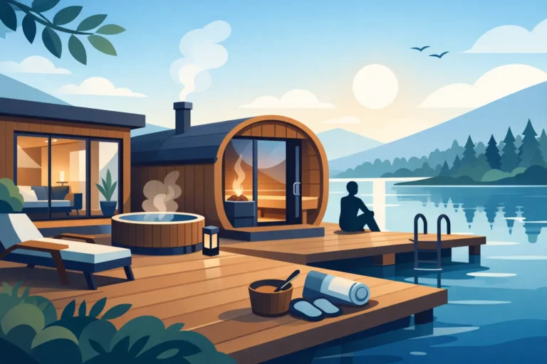 Domek z sauną na wyłączność - dla kogo?